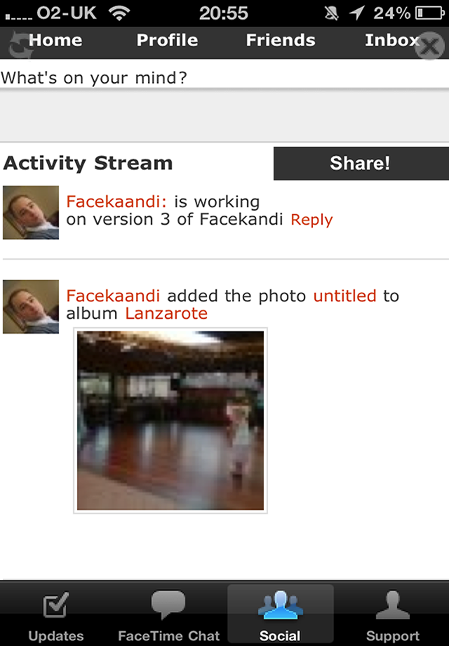 Facekandi Screenshot